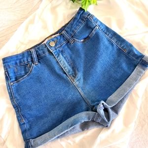 High waisted short